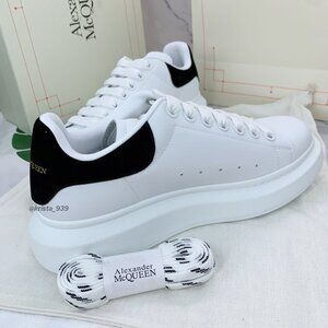 Alexander McQueen White and Black Women's Sneakers